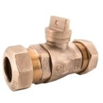 LEGEND VALVE 2 IN BRASS RING COMPRESSION COUPLING (CTS)