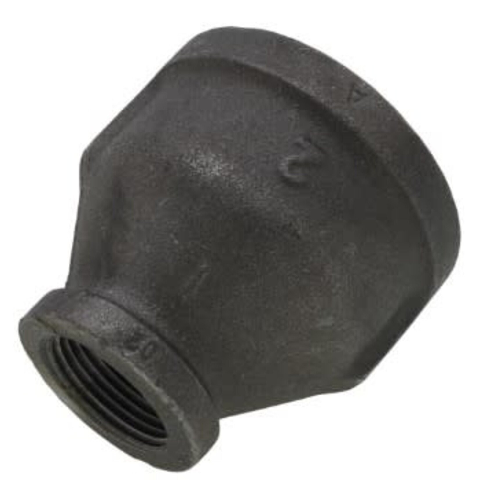 EVERFLOW 2 IN X 1 IN BLACK IRON REDUCER COUPLING