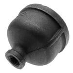 EVERFLOW 3 IN X 3/4 IN BLACK IRON REDUCER COUPLING