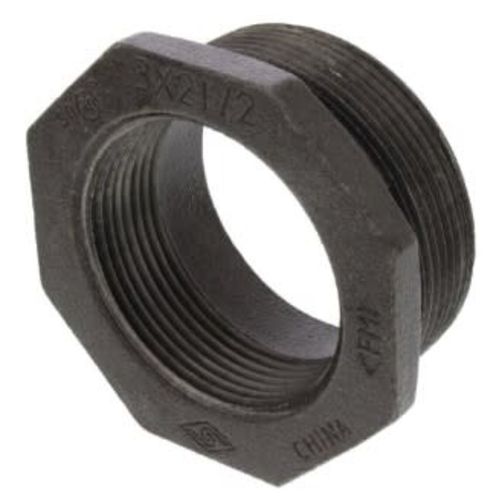 BLUEFIN 3 IN X 2 1/2 IN BLACK IRON BUSHING