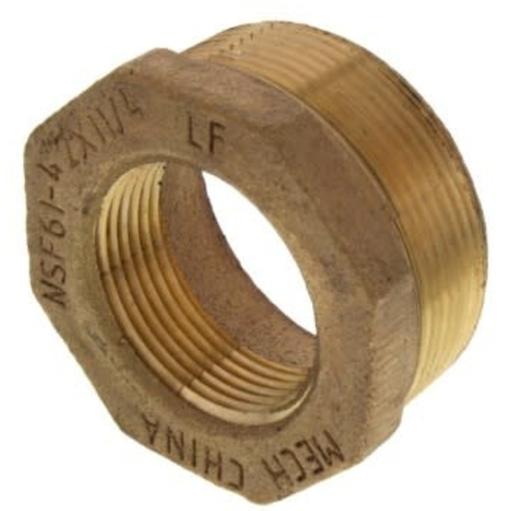 BLUEFIN 2 IN X 1 1/4 IN BRASS BUSHING ( MALE X FEMALE )