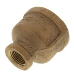 EVERFLOW 1 1/4 IN X 1/2 IN BRASS REDUCER COUPLING