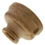 EVERFLOW 2 IN X 1/2 IN BRASS REDUCER COUPLING