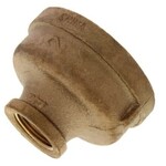 BLUEFIN 2 IN X 3/4 IN BRASS REDUCER COUPLING