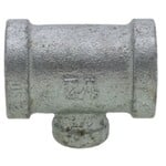 EVERFLOW 1/2 IN X 1/2 IN X 1/8 IN GALVANIZED REDUCING TEE