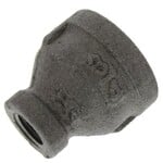 BLUEFIN 3/4 IN X 1/4 IN BLACK IRON REDUCER COUPLING