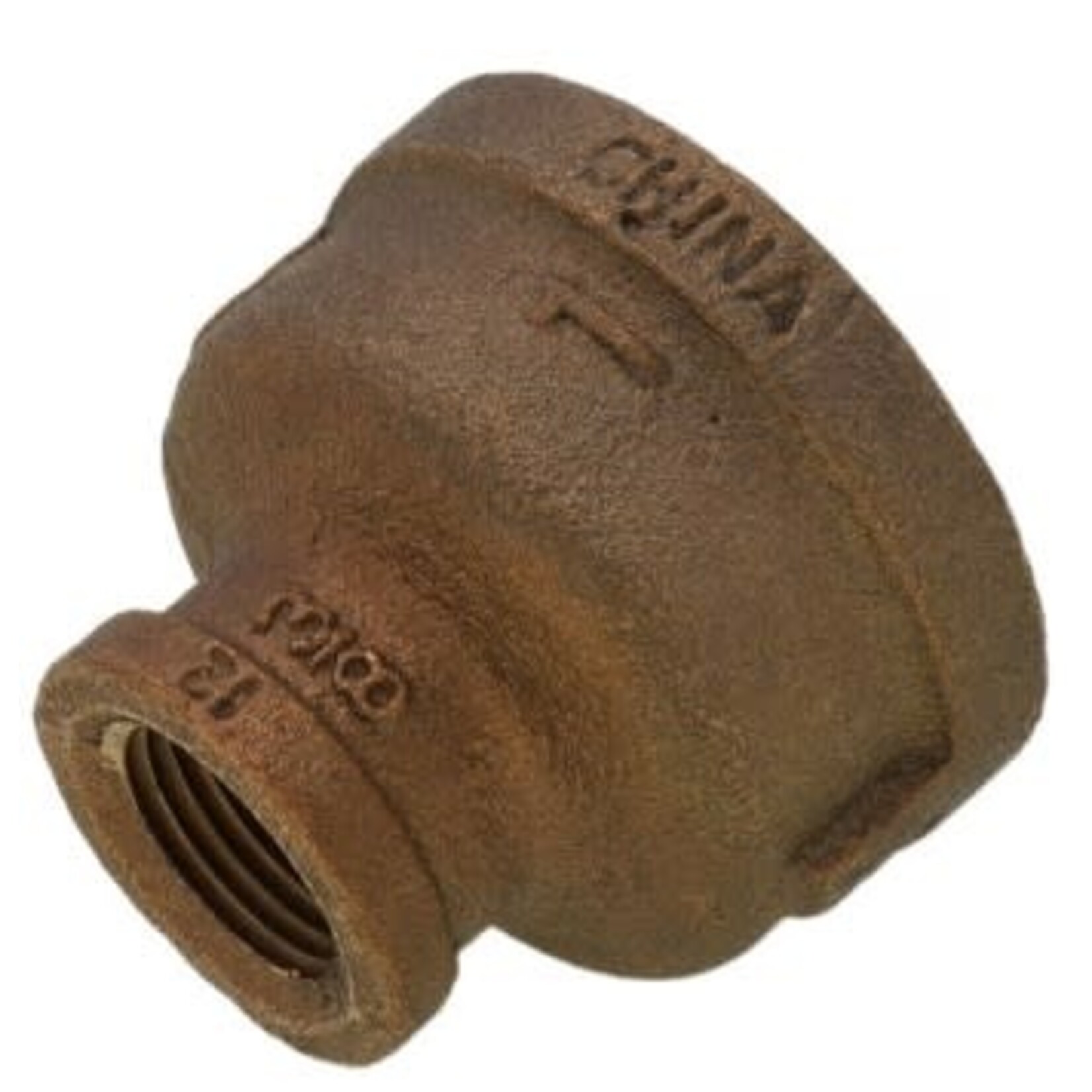 EVERFLOW 1 IN X 3/8 IN BRASS REDUCER COUPLING