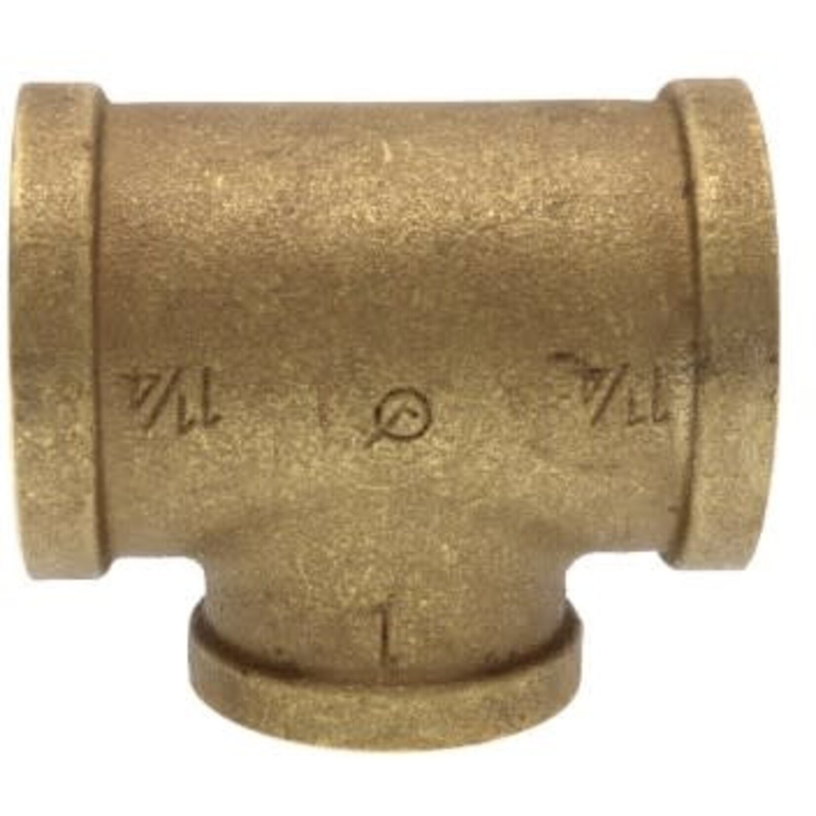 EVERFLOW 1 1/4 IN X 1 1/4 IN X 1 IN BRASS TEE