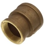 BLUEFIN 2 1/2 IN X 2 IN BRASS REDUCER COUPLING
