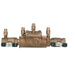 WATTS 1 IN LF007M1-QT WATTS LEAD FREE DOUBLE CHECK VALVE ASSEMBLY (RPZ)