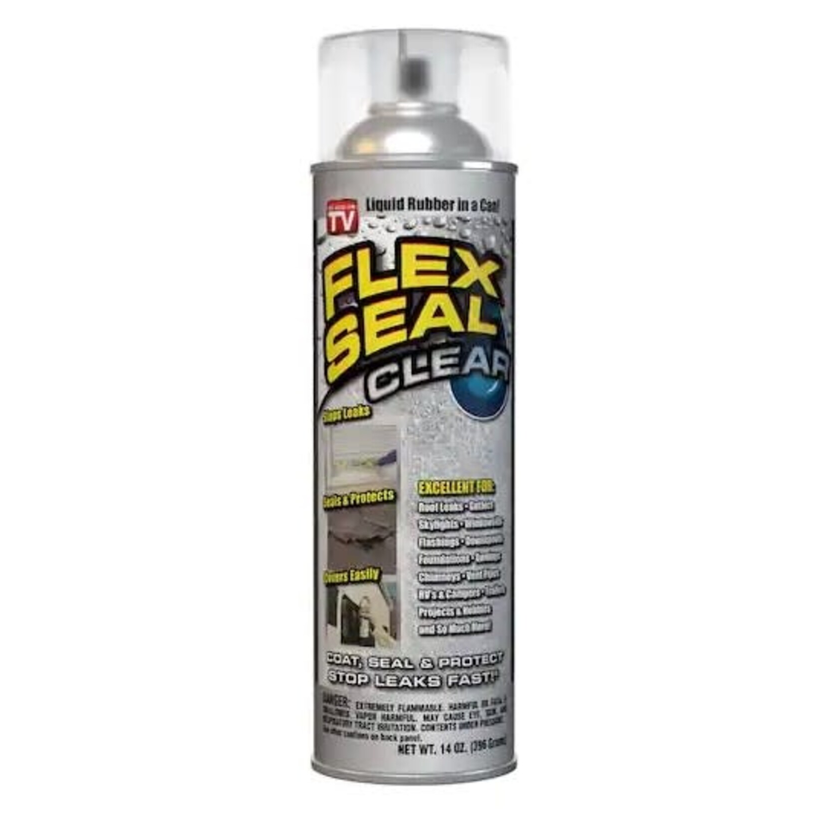 14 OZ. FLEX SEAL CLEAR SPRAY