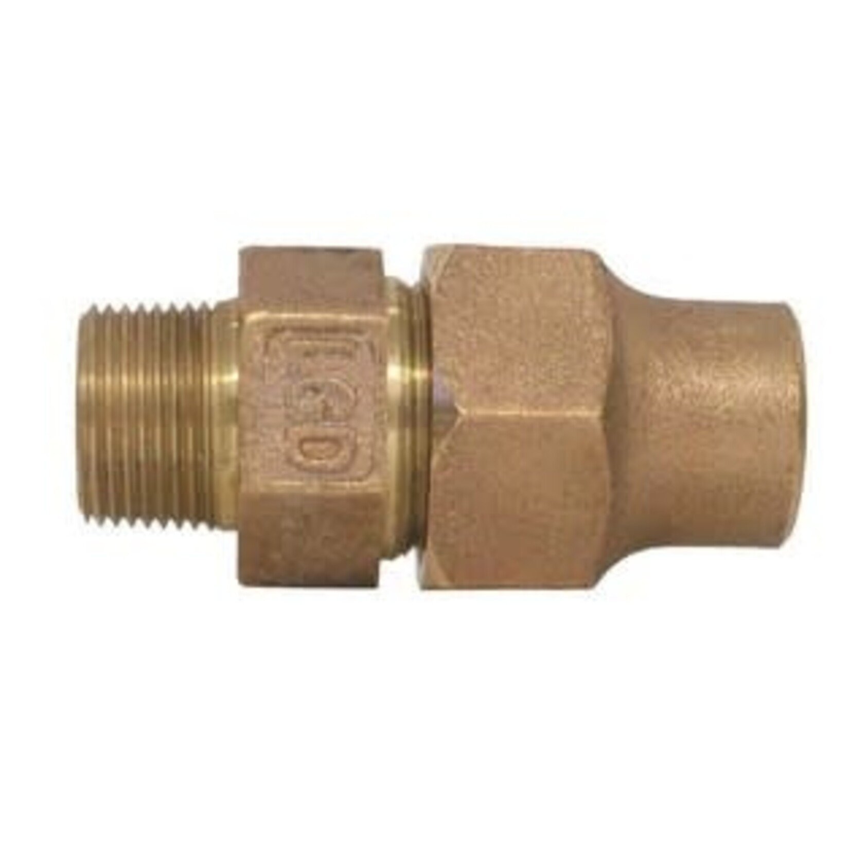 LEGEND VALVE 3/4 IN FLARE X MIP NO LEAD BRONZE ADAPTER COUPLING T-4100NL ( FLARE X MALE )