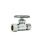 SIOUX CHIEF 5/8 IN X 3/8 IN COMPRESSION STRAIGHT STOP VALVE