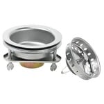 GLACIER BAY GLACIER BAY EZ LOCK STAINLESS STEEL SINK STRAINER