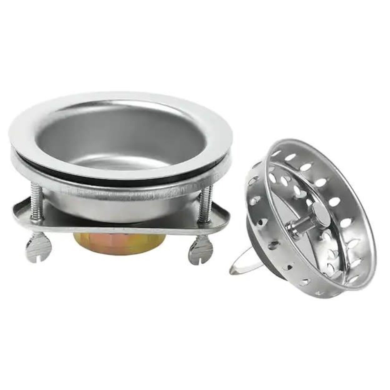 GLACIER BAY GLACIER BAY EZ LOCK STAINLESS STEEL SINK STRAINER