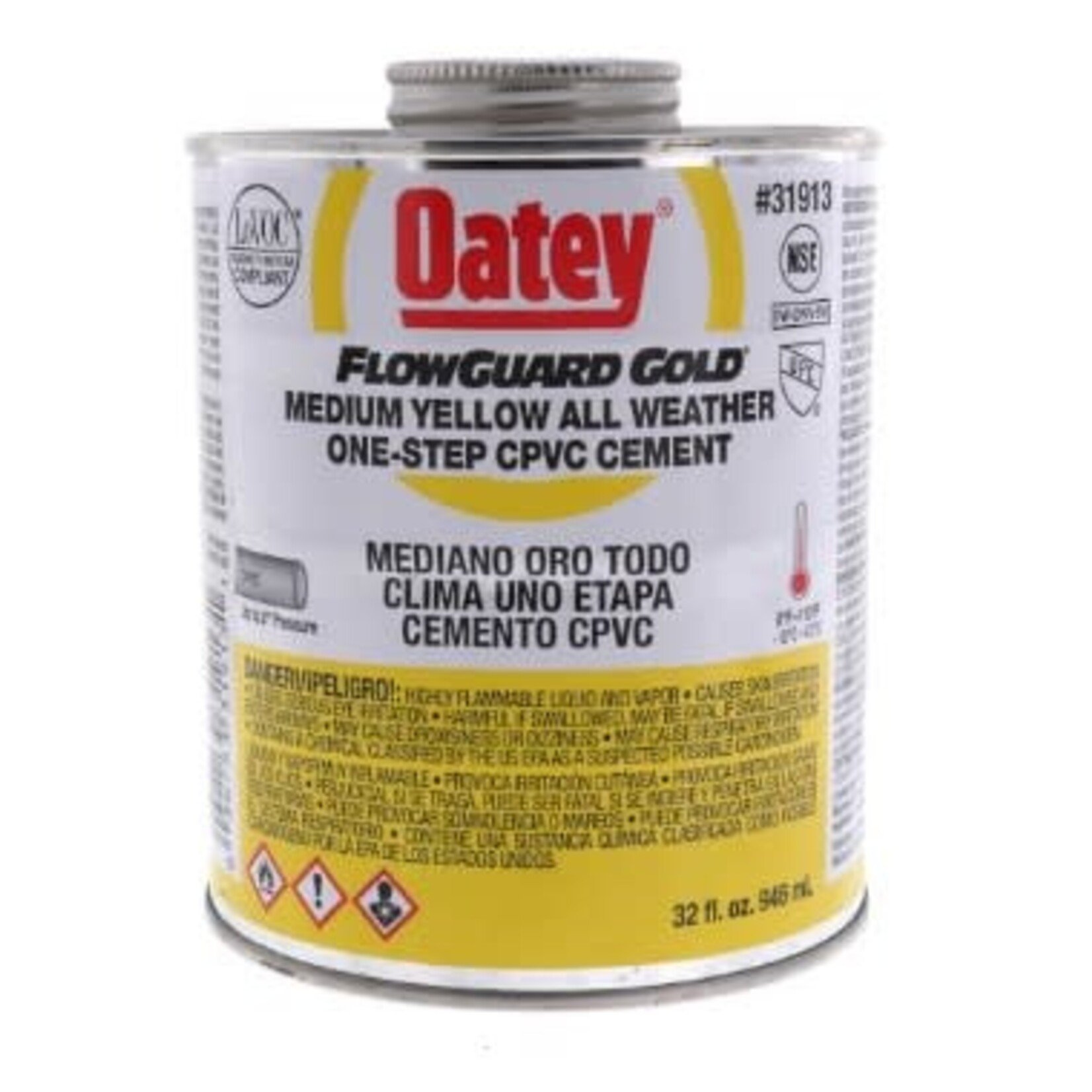 OATEY OATEY FLOWGUARD GOLD CPVC CEMENT 32 OZ.