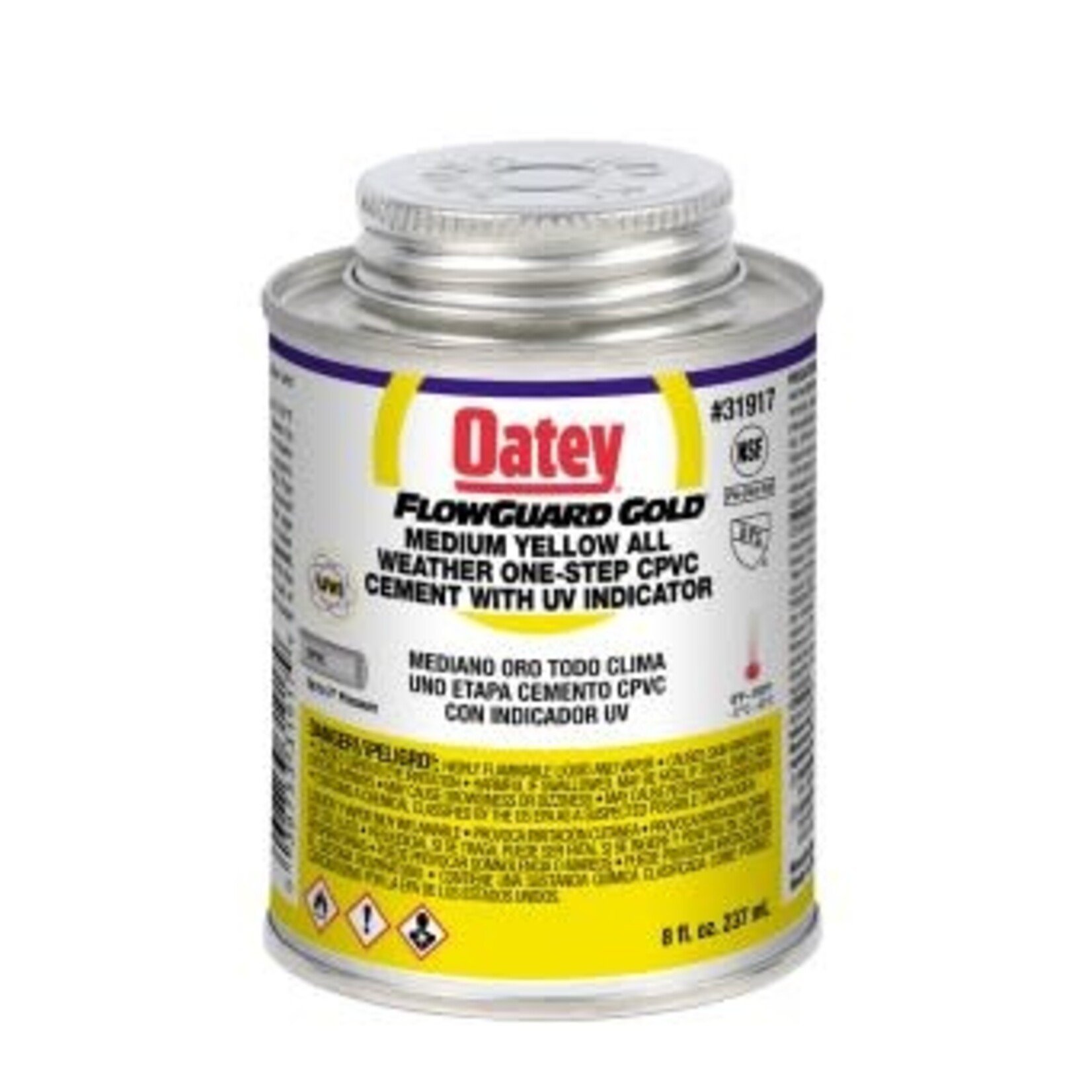 OATEY OATEY FLOWGUARD GOLD CPVC CEMENT 8 OZ.