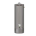 RHEEM RHEEM 40 GAL. 38,000 BTU PROFESSIONAL CLASSIC TALL ATMOSPHERIC RESIDENTIAL NATURAL GAS WATER HEATER, SIDE T AND P RELIEF VALVE