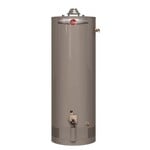 RHEEM RHEEM 50 GAL. PROFESSIONAL CLASSIC SHORT 40,000 BTU ATMOSPHERIC RESIDENTIAL NATURAL GAS WATER HEATER SIDE T AND P RELIEF VALVE