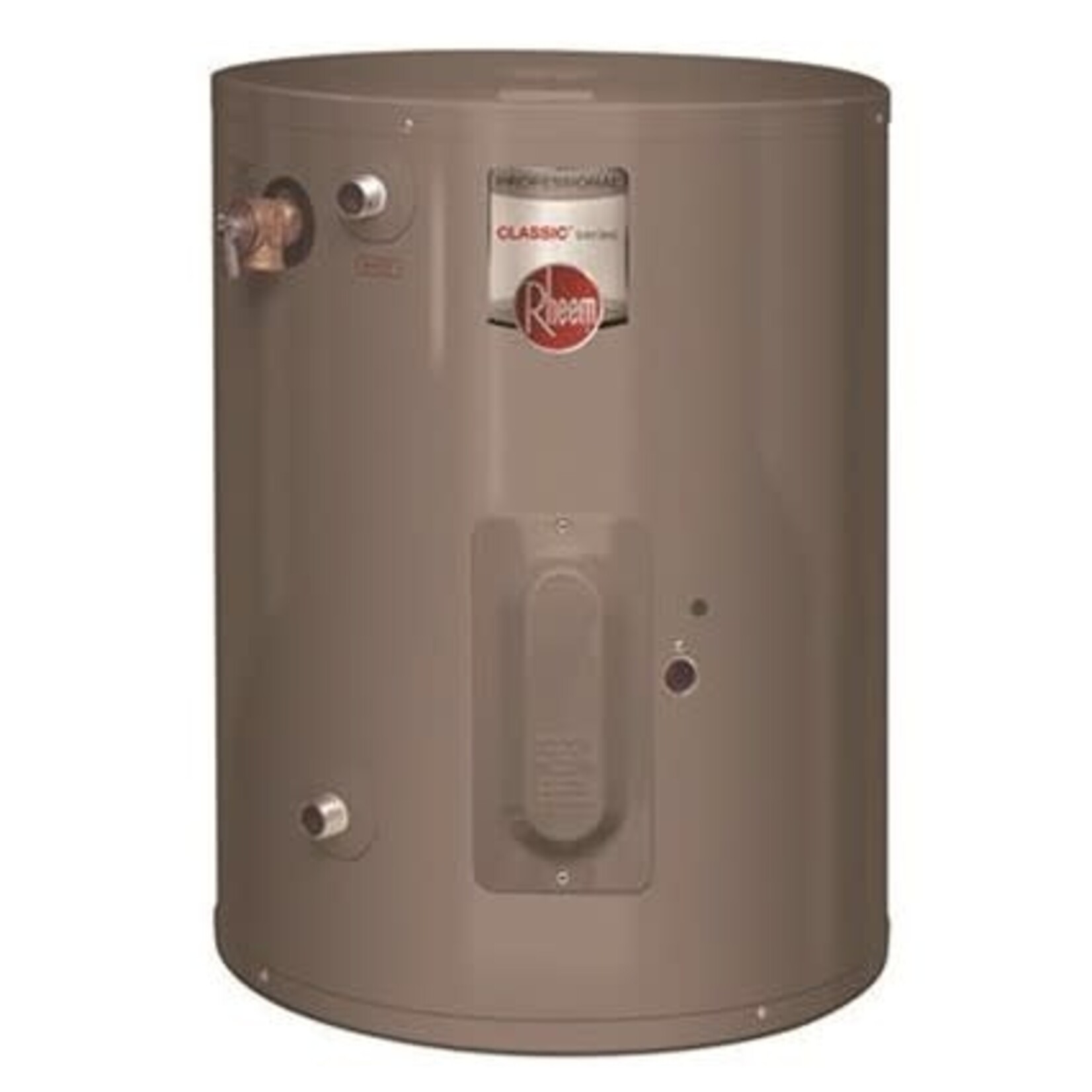 RHEEM RHEEM PROFESSIONAL CLASSIC 6 GAL. 120-VOLT POINT OF USE ELECTRIC WATER HEATER WITH SIDE T AND P RELIEF VALVE