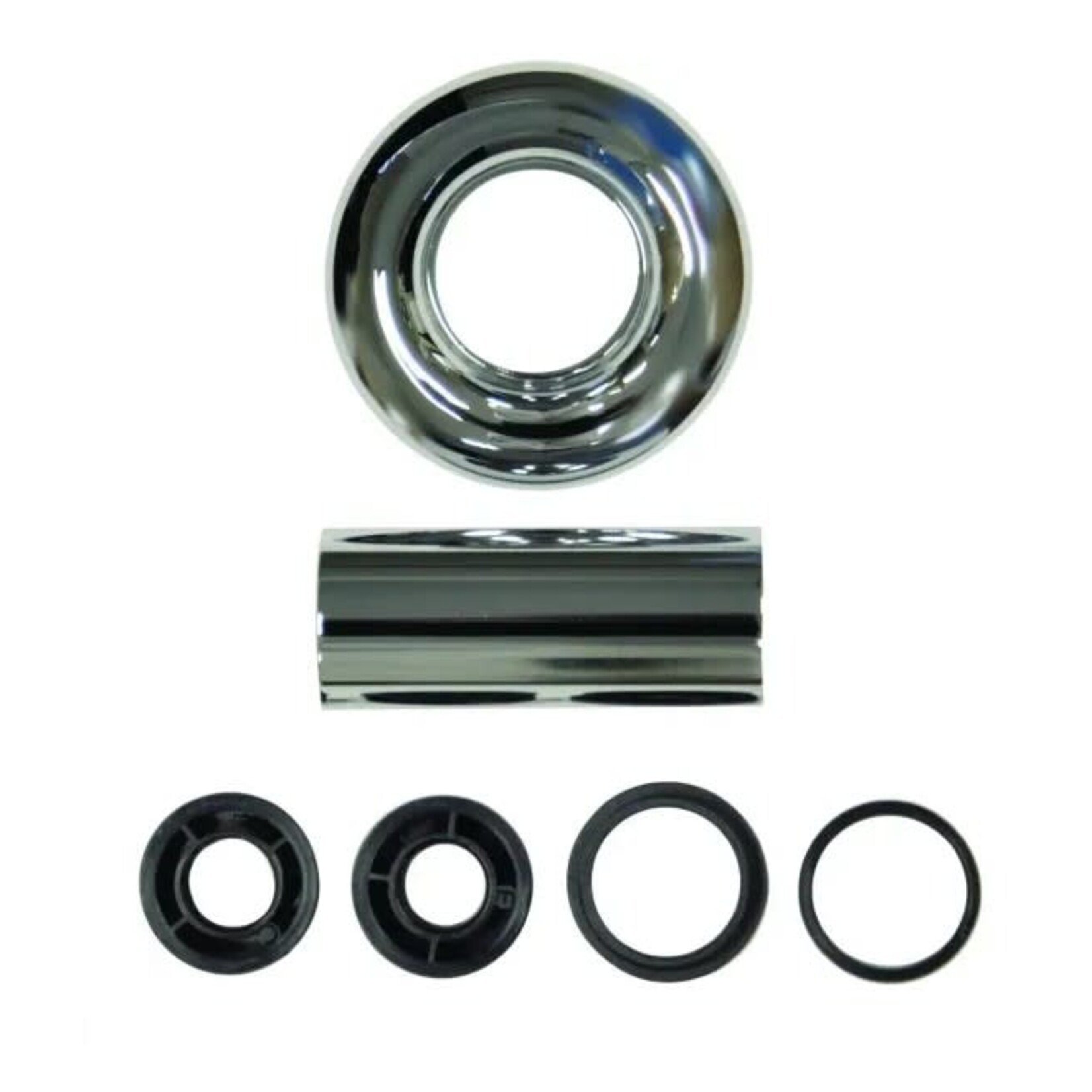 DANCO UNIVERSAL TUBE & FLANGE (CHROME)