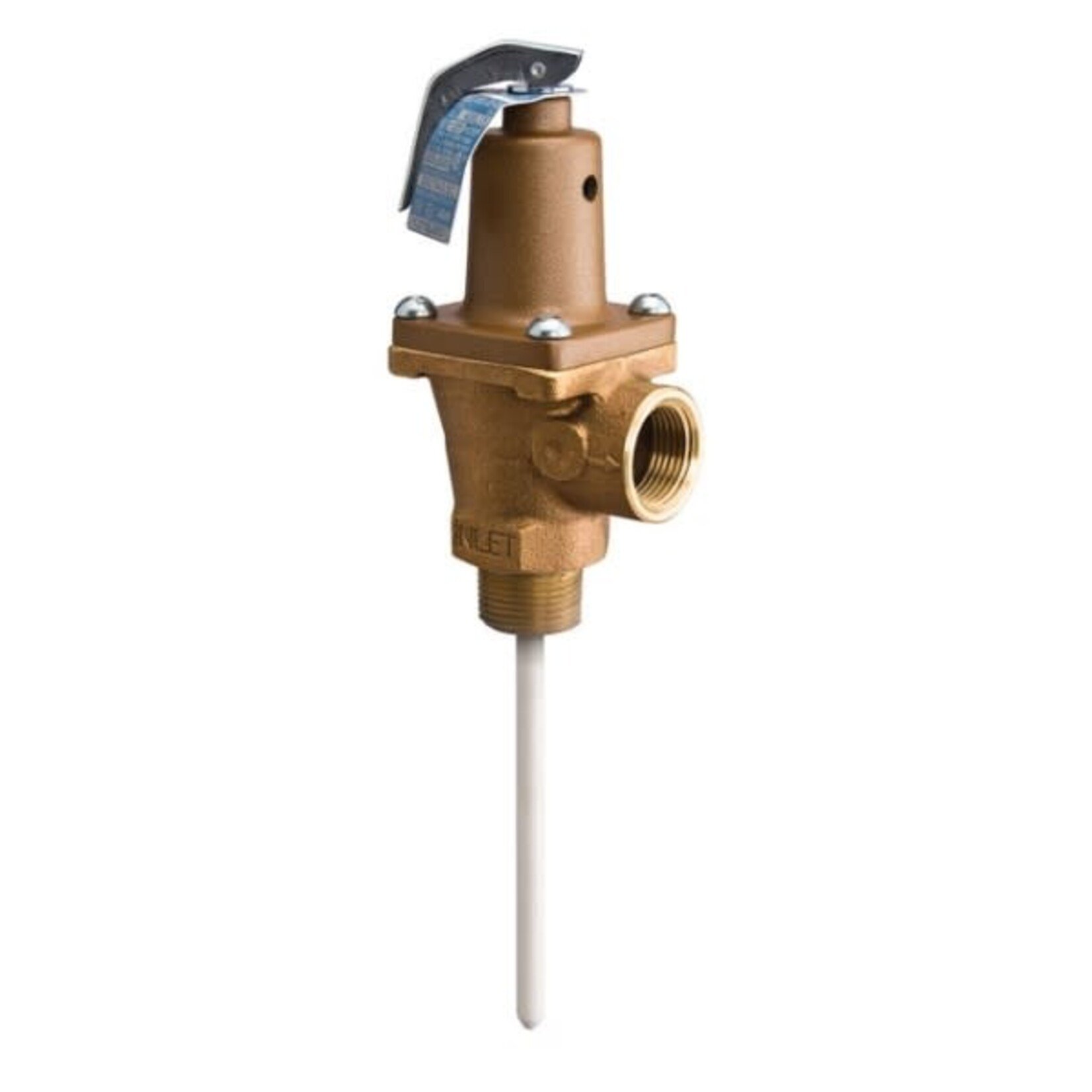 WATTS 3/4 IN WATTS BRONZE TEMPERATURE AND PRESSURE RELIEF VALVE (125 PSI-210 PSI)