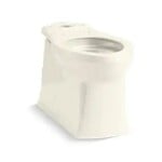 KOHLER CORBELLE 16 1/2 IN SKIRTED ELONGATED TOILET BOWL ONLY IN BISCUIT