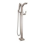 DELTA DELTA TESLA FLOOR MOUNTED TUB FILLER WITH INTEGRATED DIVERTER AND HAND SHOWER - LESS ROUGH IN
