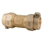 FORD 2 IN CTS FORD BRASS COMPRESSION COUPLING (CTS X CTS)