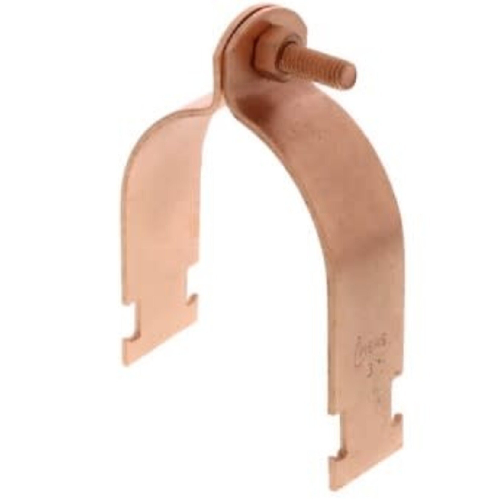 BLUEFIN 2 IN COPPER PLATED MULTI-STRUT PIPE CLAMP