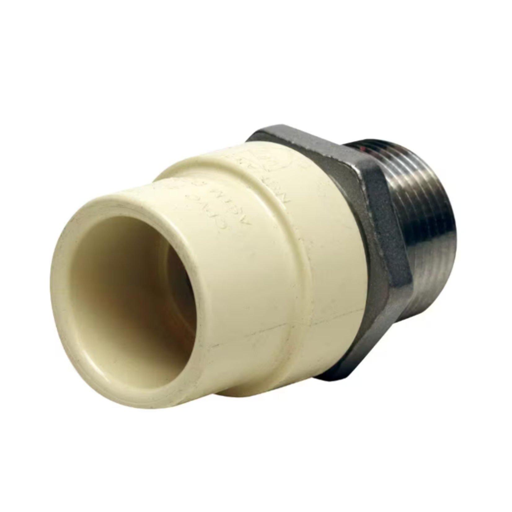 BLUEFIN 1 1/4 IN CPVC SCHEDULE 40 X STAINLESS STEEL MALE ADAPTER