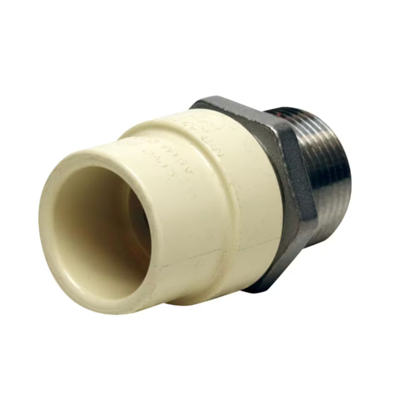 BLUEFIN 1 IN CPVC SCHEDULE 40 X STAINLESS STEEL MALE ADAPTER