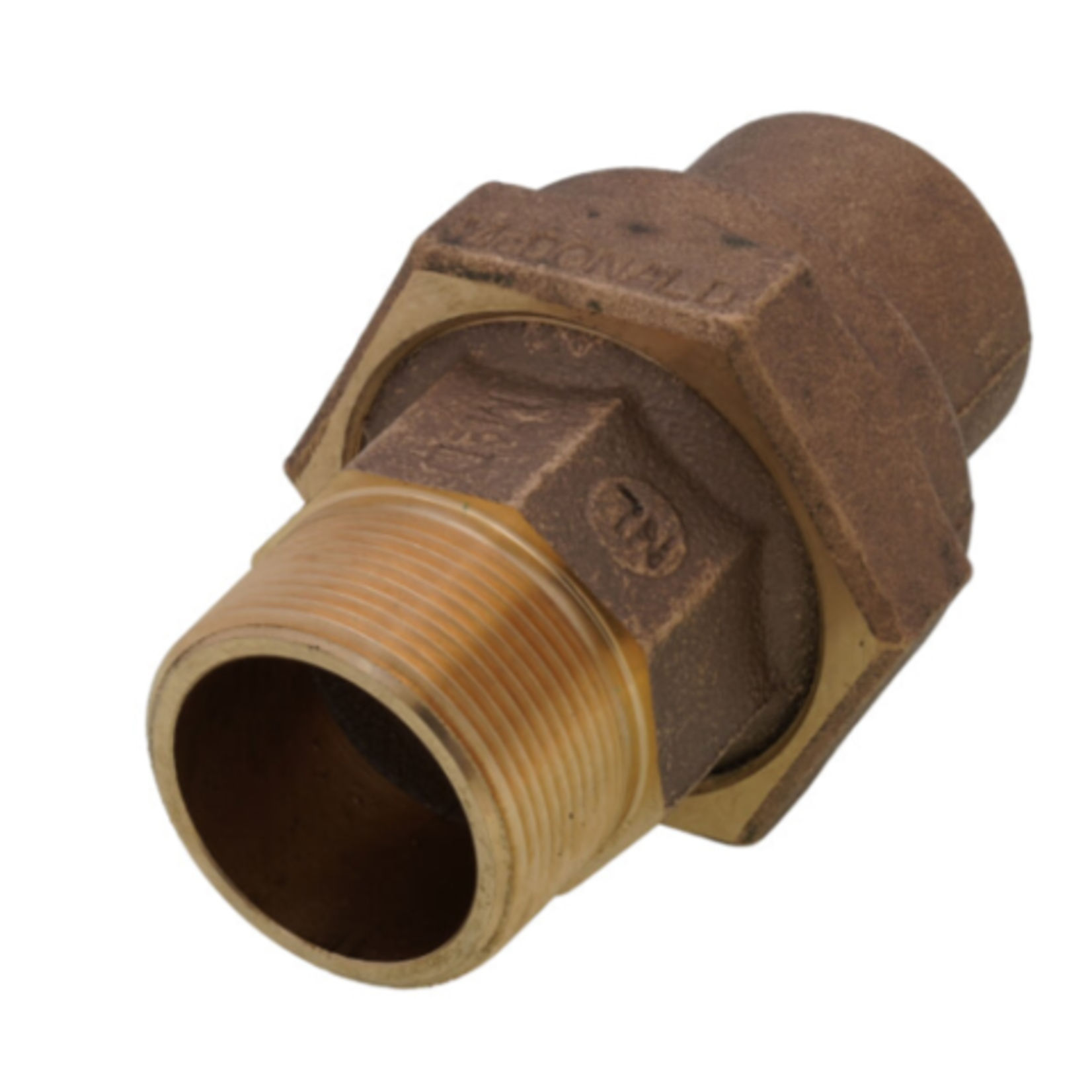 LEGEND VALVE 1 1/2 IN FLARE X MIP NO LEAD BRONZE ADAPTER COUPLING (FLARE X MALE)