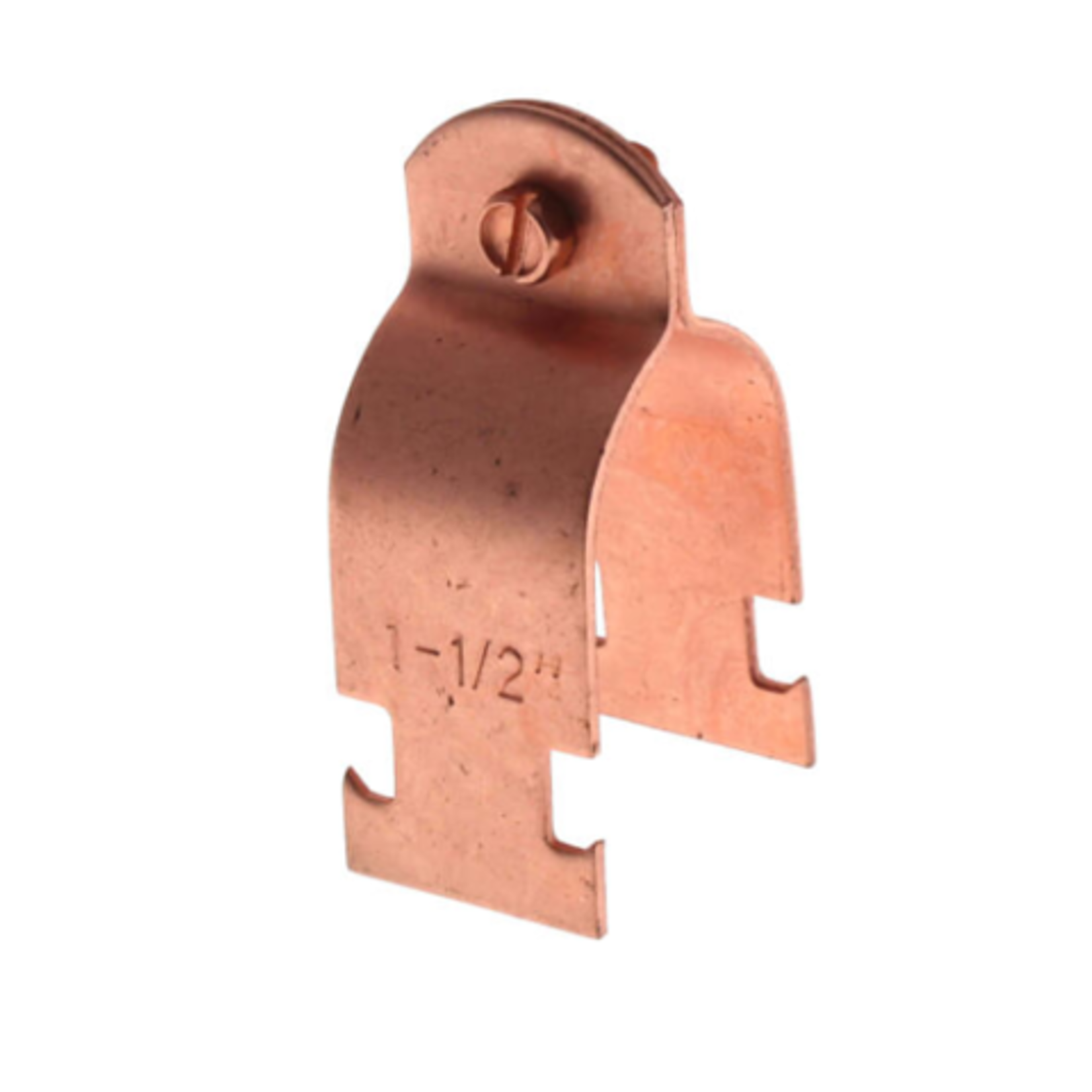 BLUEFIN 2 IN COPPER PLATED MULTI-STRUT PIPE CLAMP