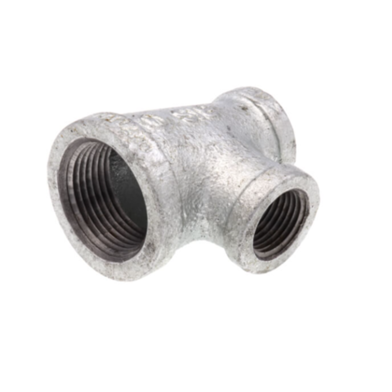 EVERFLOW 1 1/4 IN X 3/4 IN X 1/2 IN GALVANIZED TEE