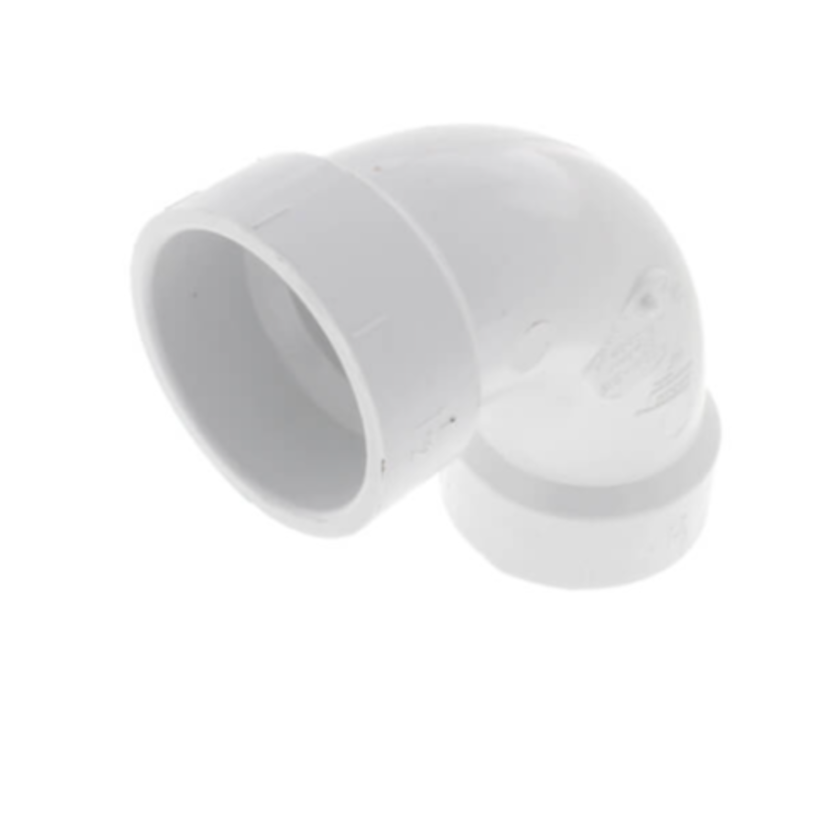 NIBCO 2 IN PVC SCHEDULE 40 DWV LONG TURN 90 DEGREE ELBOW