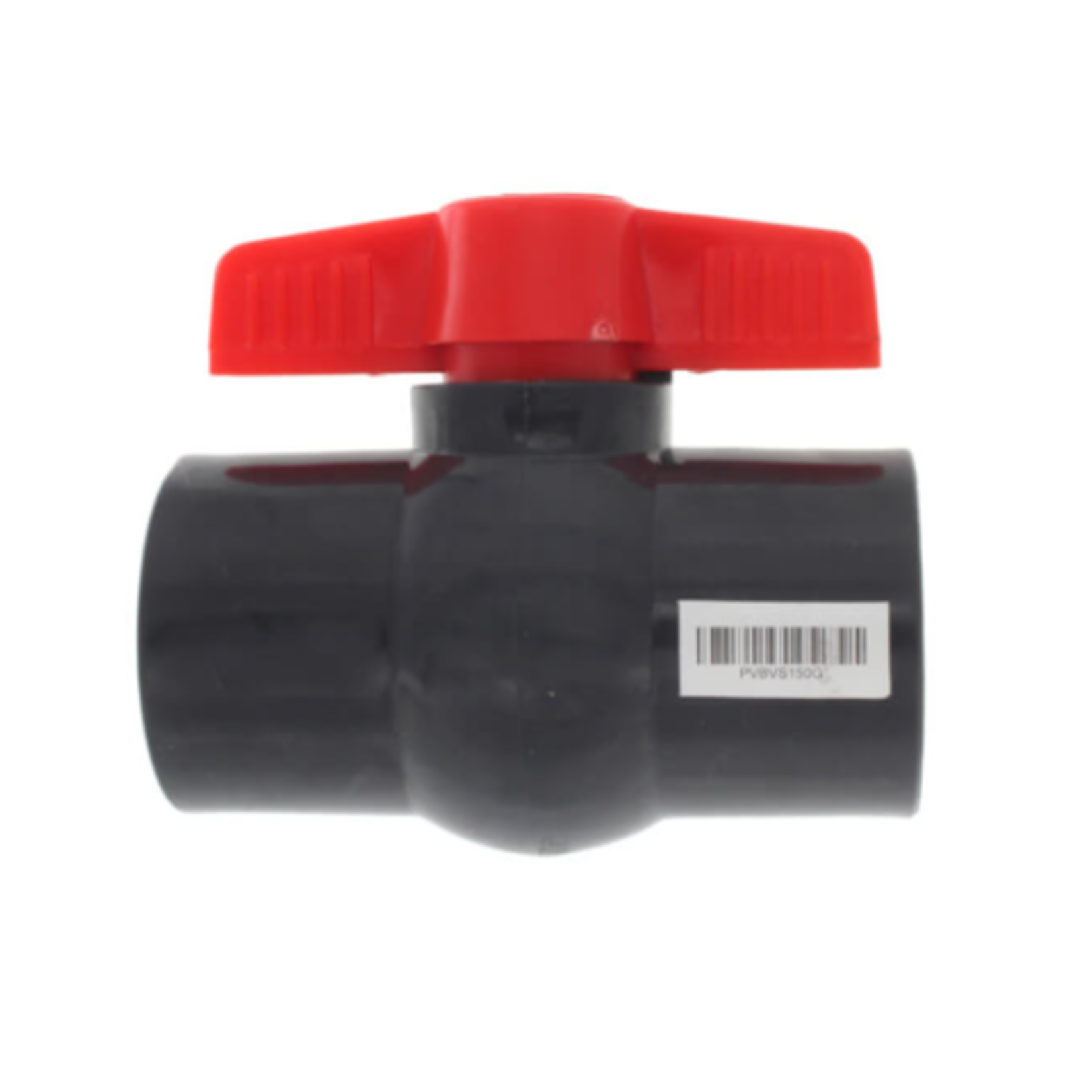 BLUEFIN 1 1/2 IN PVC SCHEDULE 40 GRAY BALL VALVE