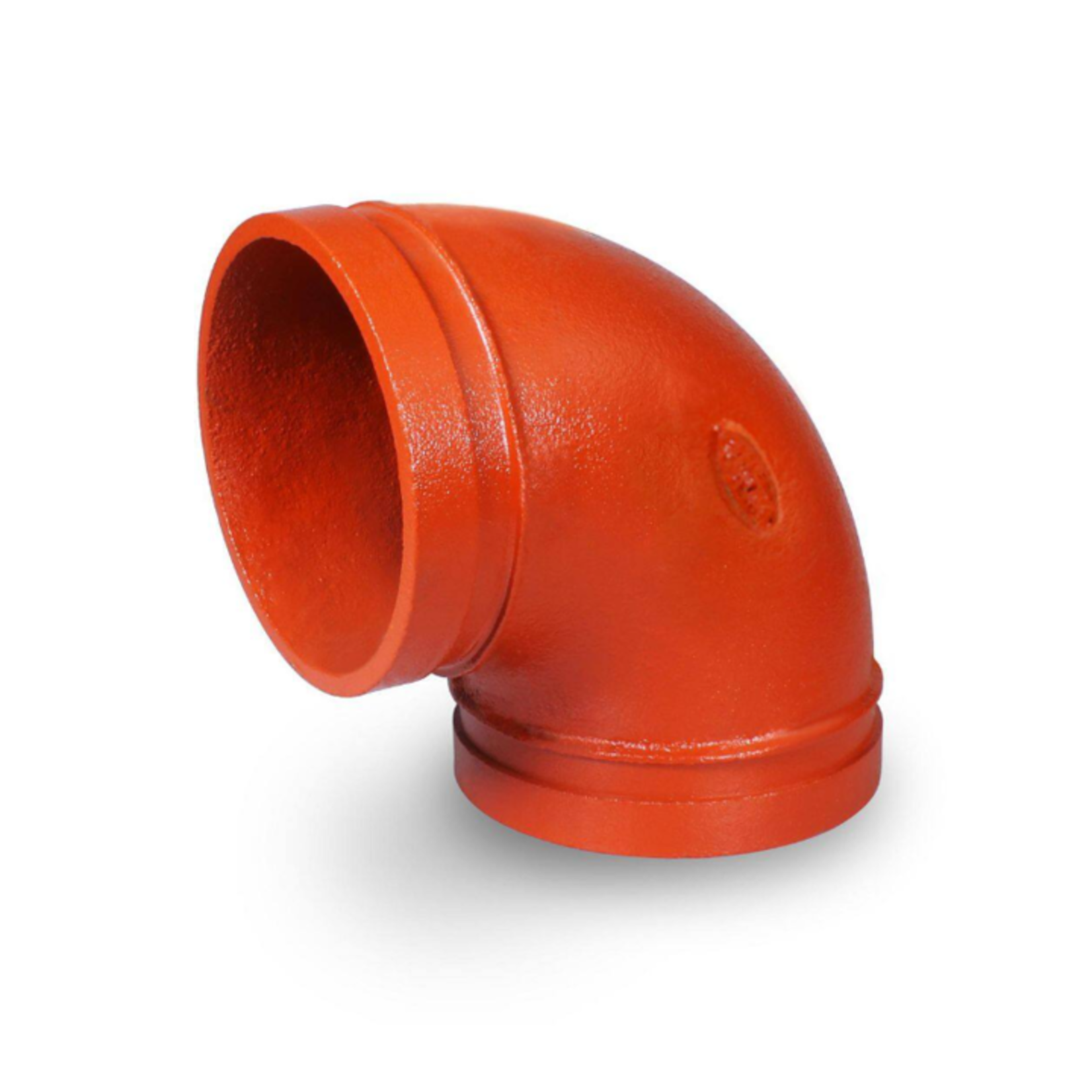 GRUVLOK 1 1/2 IN RED DUCTILE IRON 90 DEGREE ELBOW