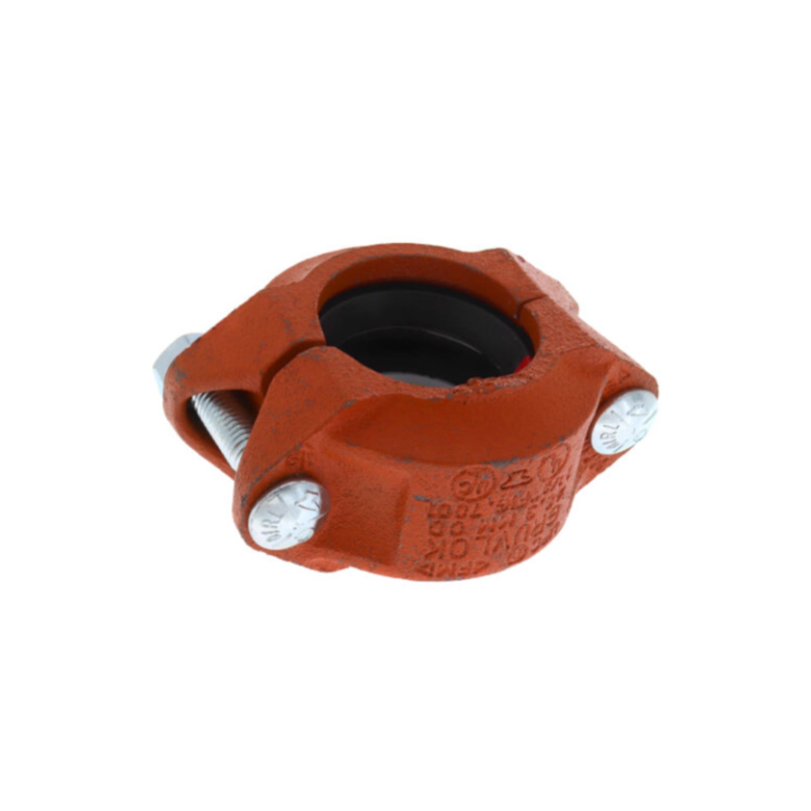 GRUVLOK 2 IN RED DUCTILE IRON GROOVED COUPLING