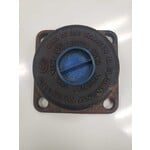 4 IN X 2 IN DUCTILE IRON MECHANICAL JOINT REDUCER TAPPED CAP