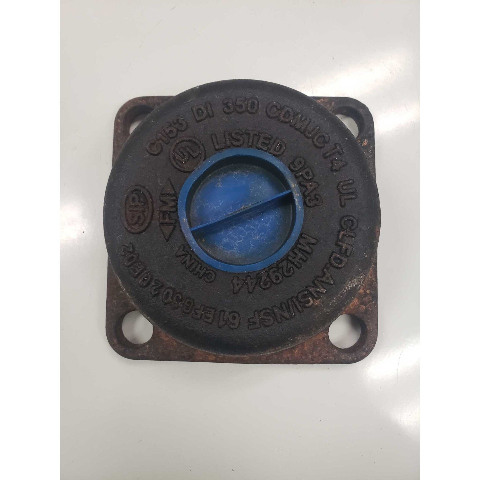 4 IN X 2 IN DUCTILE IRON MECHANICAL JOINT REDUCER TAPPED CAP