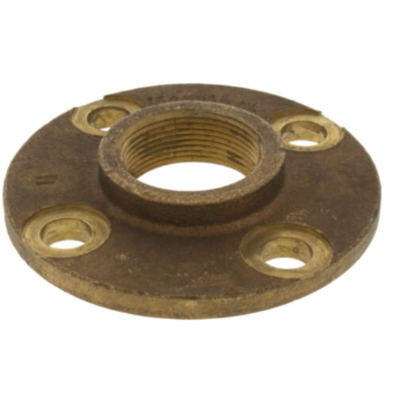 EVERFLOW 1 1/2 IN BRASS COMPANION THREADED FLANGE