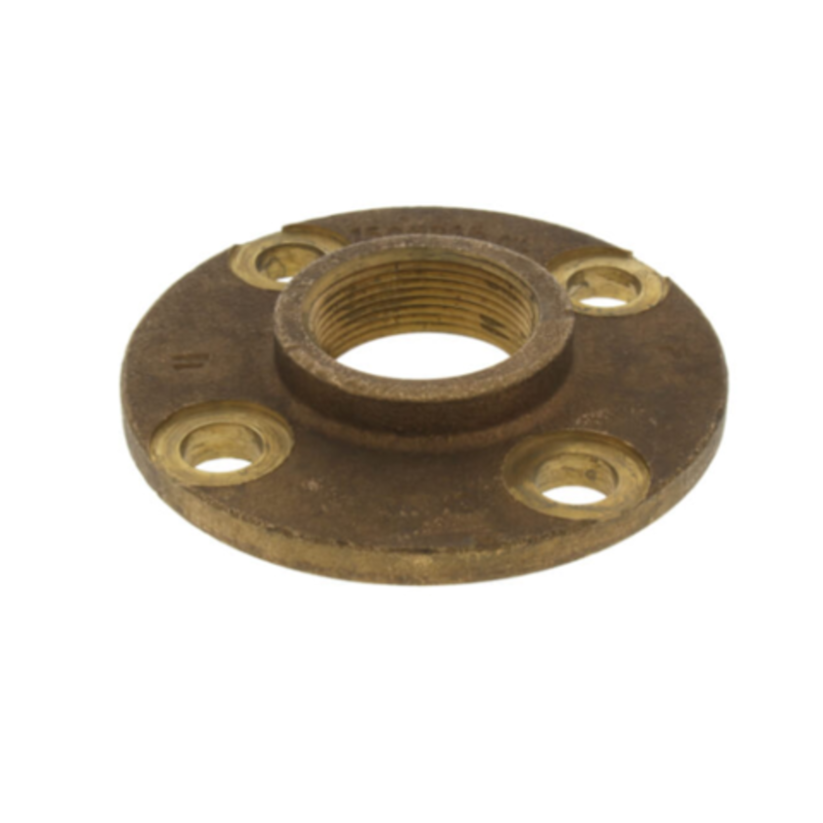 EVERFLOW 1/2 IN BRASS COMPANION THREADED FLANGE