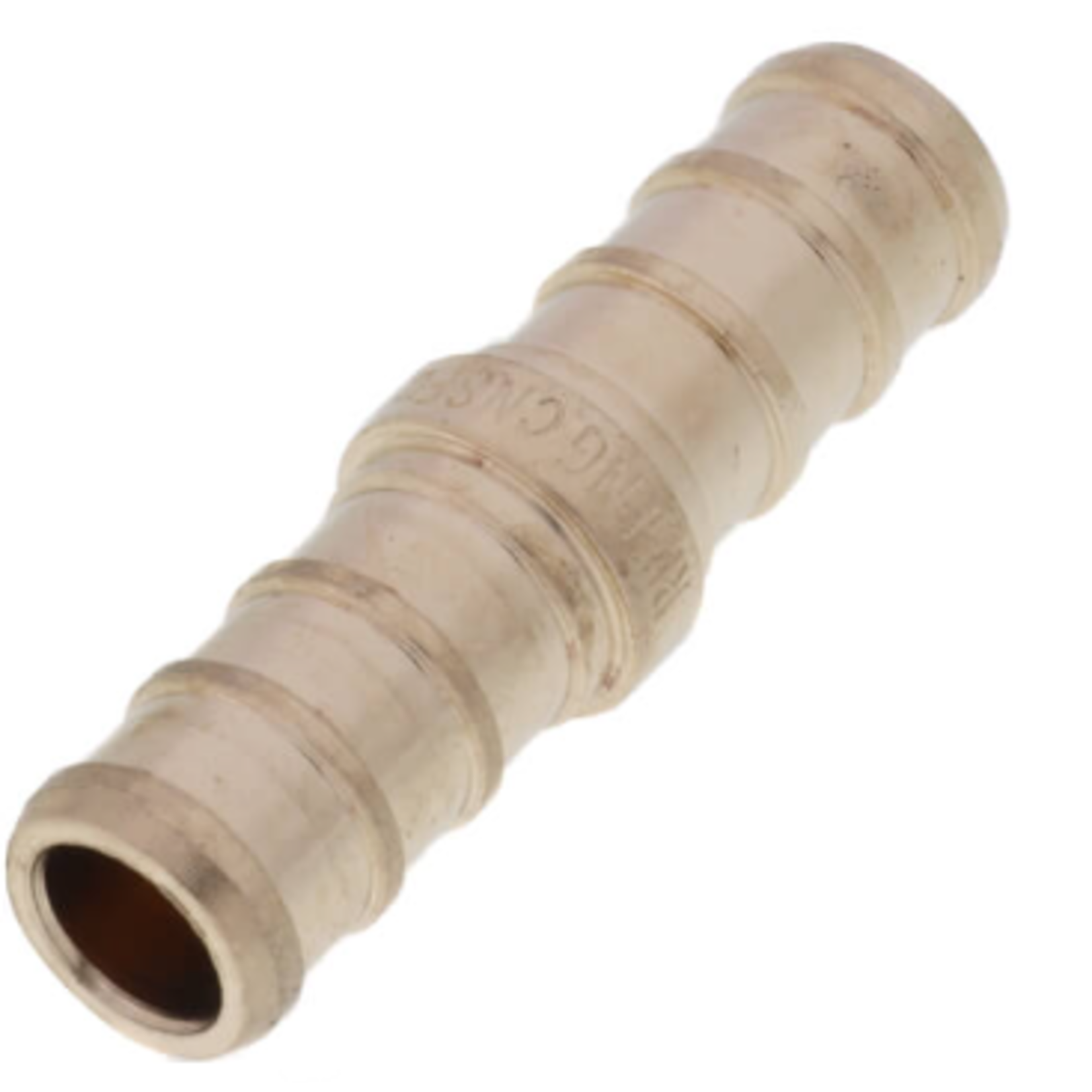 BLUEFIN 3/8 IN BRASS PEX CRIMP COUPLING