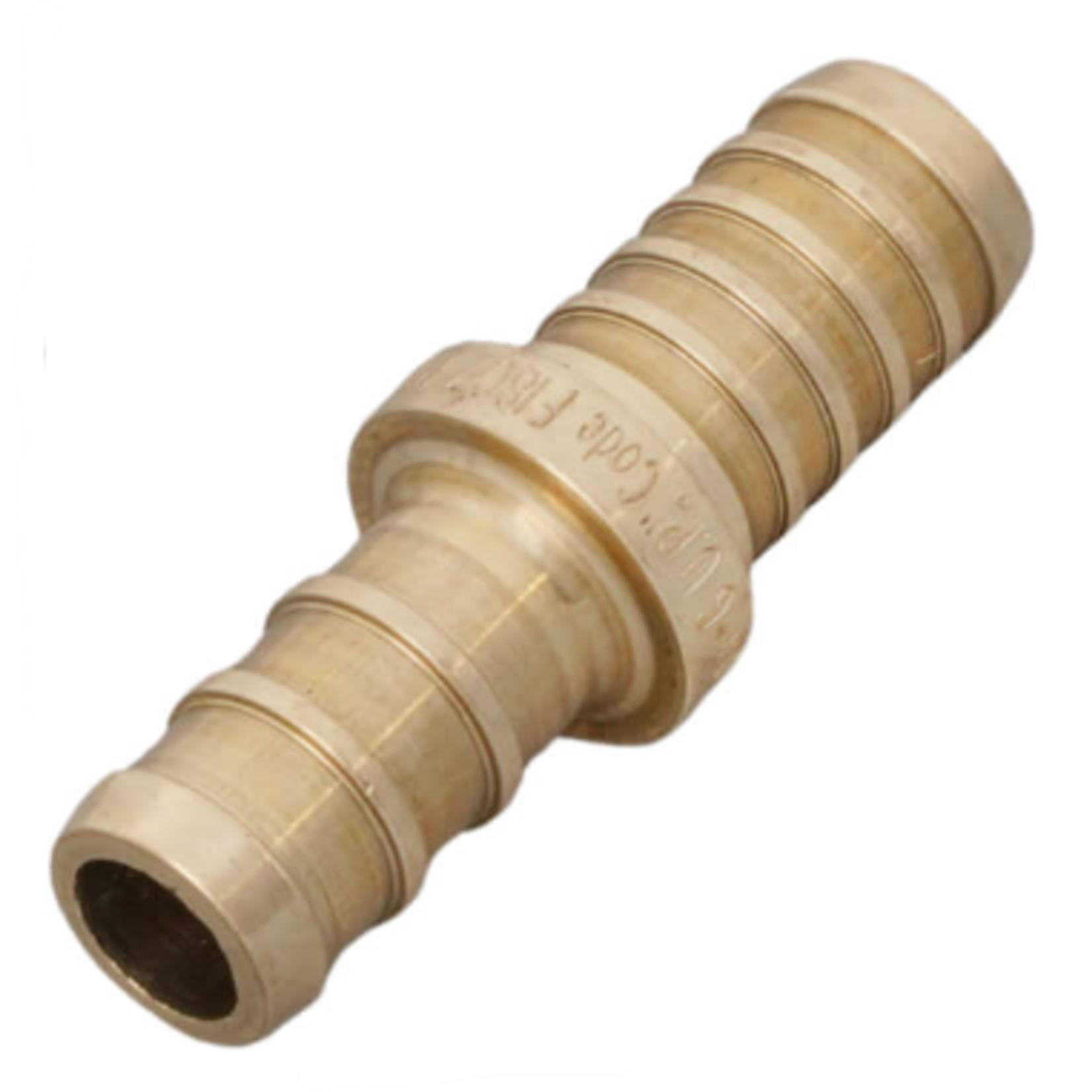 VIEGA 3/8 IN BRASS PEX CRIMP X POLYBUTYLENE COUPLING