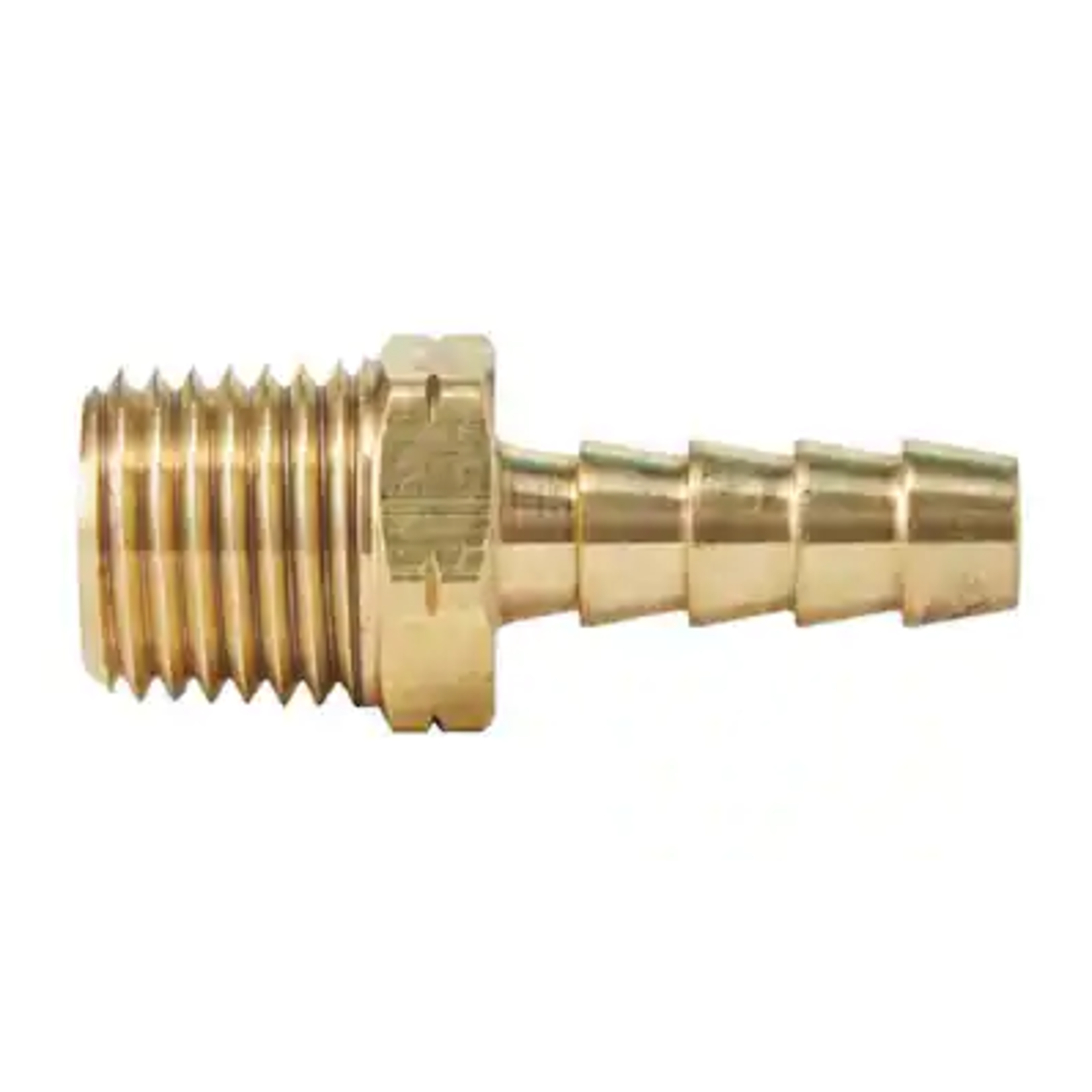 WATTS 1/2 IN ID X 1/2 IN MALE ADAPTER BRASS HOSE BARB