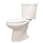 PREMIER PLUS PREMIER SELECT 2-PIECE 1.1/1.6 GPF DUAL FLUSH HIGH EFFICIENCY ELONGATED TOILET IN WHITE, SEAT INCLUDED