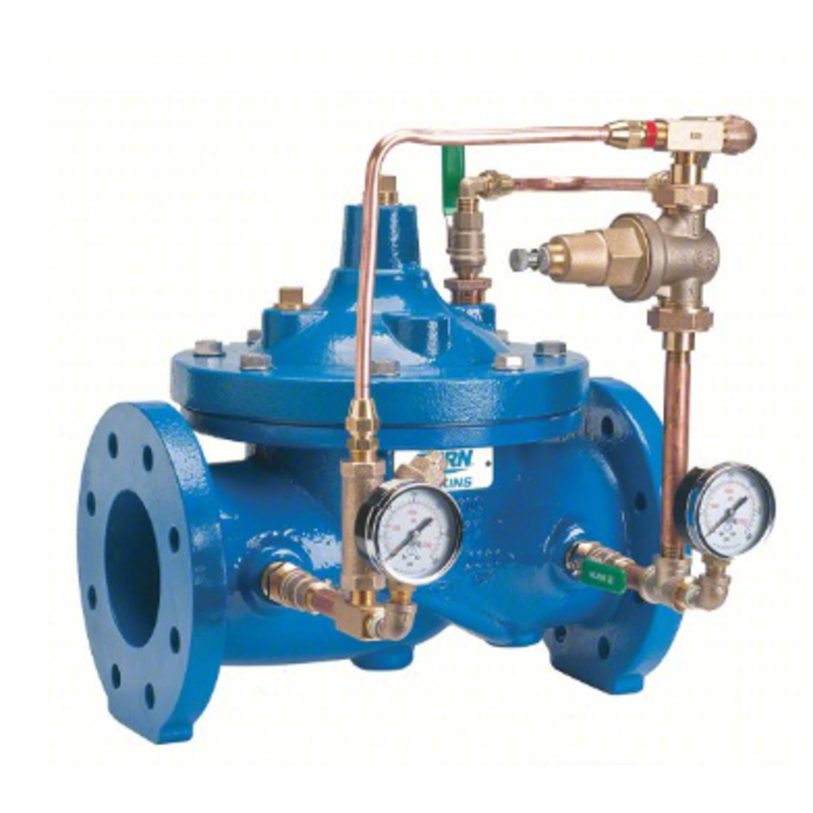 ZURN 3 IN ZURN WILKINS 3-ZW209 PRESSURE REDUCING VALVE (PRV) PILOT CONTROLLED