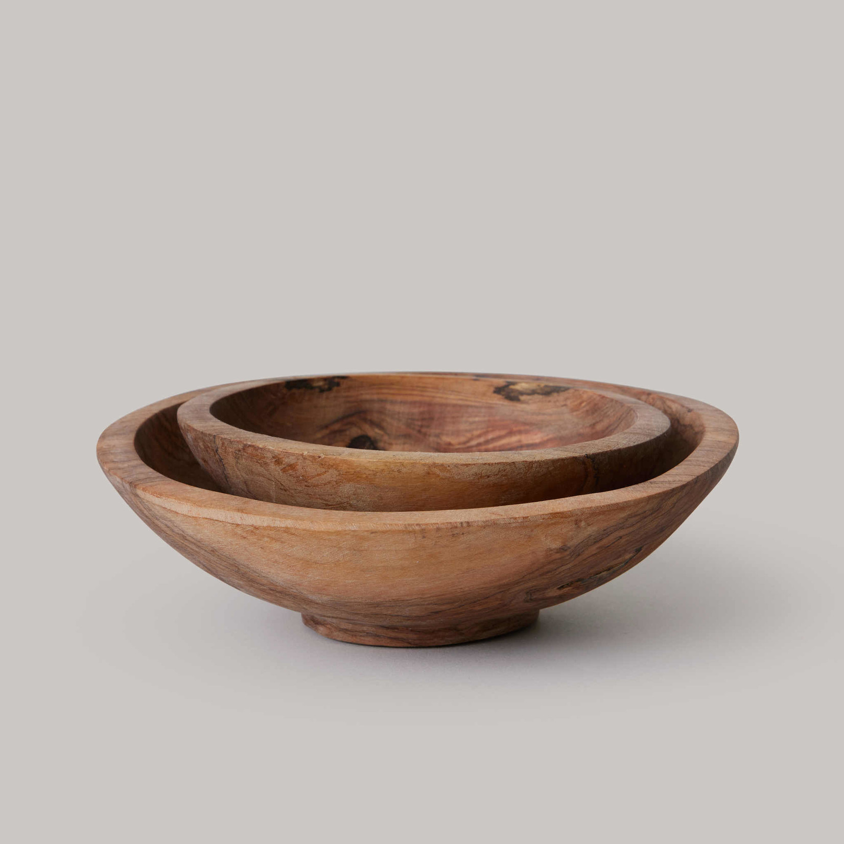 8" Rustic Olive Wood Bowl