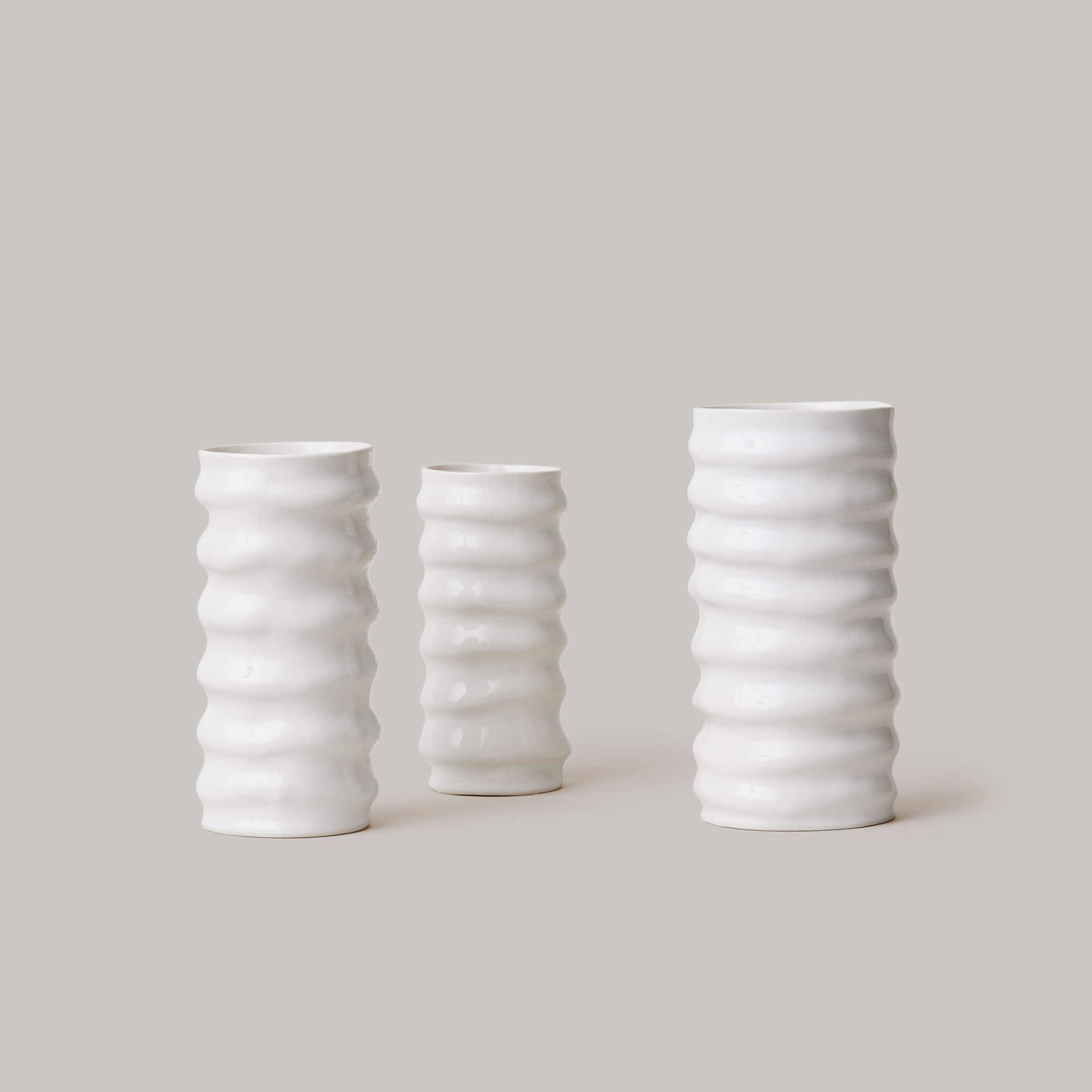 Stephanie Grace Waves Ceramic Vase